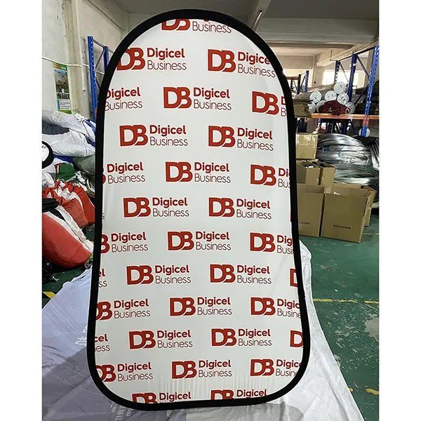 ປ້າຍໂຄສະນາ Pop Up ຕັ້ງ